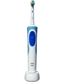 Best deal 🤩 Oral-B Vitality Floss Action Toothbrush Blue/White ✨