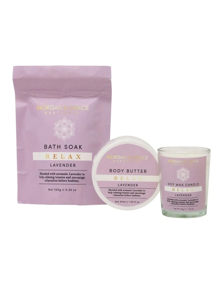 Best deal π₯° Morgan & Grace Relax Lavender Body Care Tin Set 3 Piece π 2 Best deal π₯° Morgan & Grace Relax Lavender Body Care Tin Set 3 Piece π - Image 2