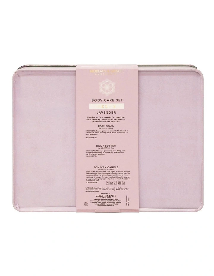 Best deal π₯° Morgan & Grace Relax Lavender Body Care Tin Set 3 Piece π 3 Best deal π₯° Morgan & Grace Relax Lavender Body Care Tin Set 3 Piece π - Image 3