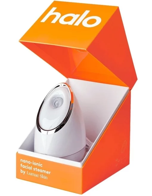 Cheapest ️ Lumae Skin Halo NanoIonic Facial Steamer Skincare Tool 🥰