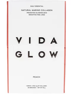Wholesale 🎁 Vida Glow Peach Natural Marine Collagen Powder ✨