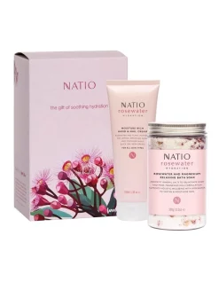 Budget 😍 Natio Gentle Rose Rosewater Hydration Gift Set 🔥
