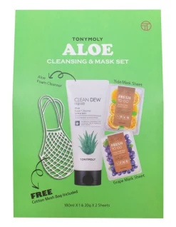 Best Pirce π Tonymoly Aloe Cleansing & Mask Set π