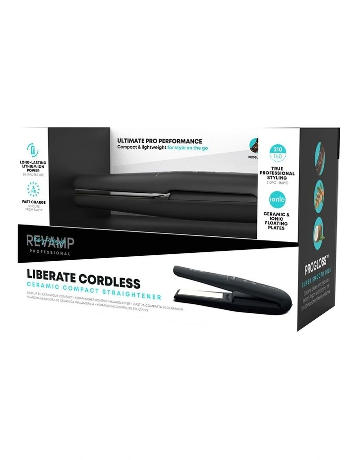 Outlet β¨ Revamp Progloss Liberate Cordless Black ST-1700-AU π₯° 5 Outlet β¨ Revamp Progloss Liberate Cordless Black ST-1700-AU π₯° - Image 5