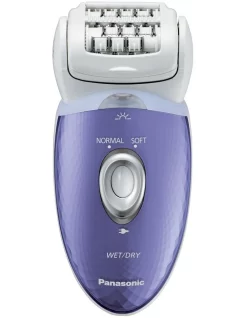 Best Pirce 👍 Panasonic Wet & Dry 2-Speed Epilator Purple ES-ED23-V541 🛒