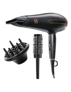 Best Sale 🧨 VS Sassoon Super Power 2400 Hair Dryer In Black 🧨