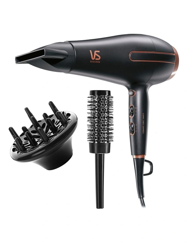 Best Sale 𧨠VS Sassoon Super Power 2400 Hair Dryer In Black 𧨠1 Best Sale 𧨠VS Sassoon Super Power 2400 Hair Dryer In Black π§¨