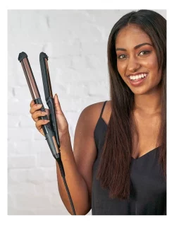 Best Pirce 😀 VS Sassoon Straight To Curl Brilliance Black Hair Styler VSS481A 🔥 -Gtsare Sales Store unnamed file 955