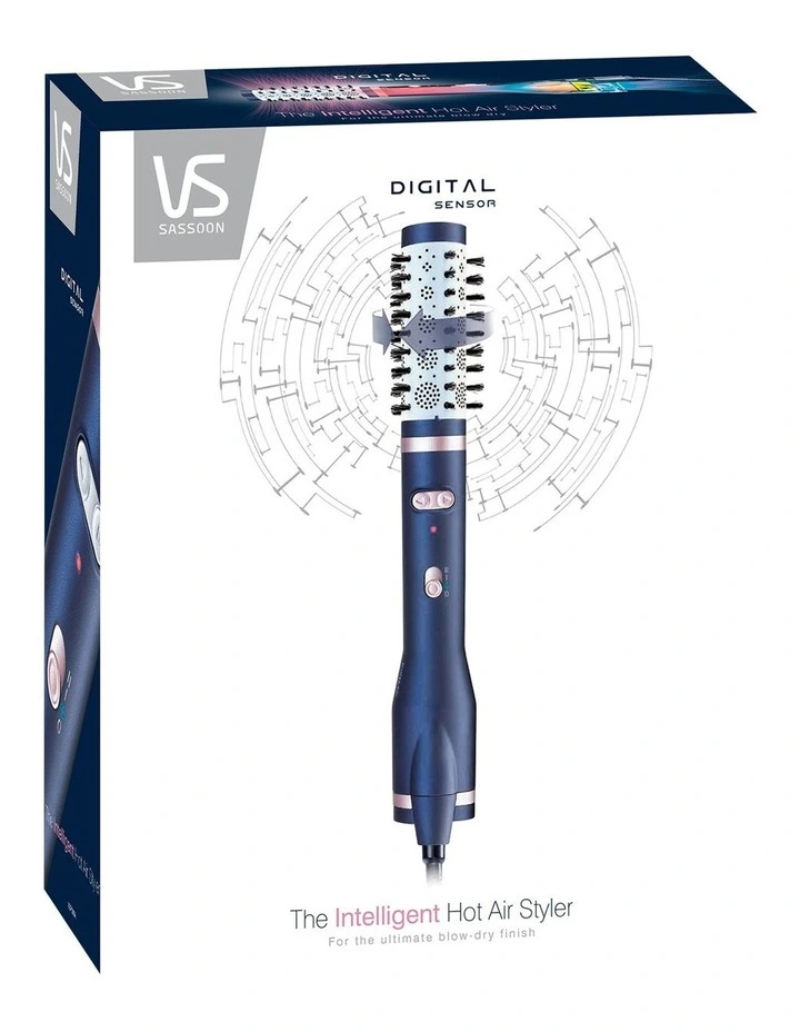Cheap π VS Sassoon Blue Intelligent Hot Air Brush With Digital Sensor VSP500A π 6 Cheap π VS Sassoon Blue Intelligent Hot Air Brush With Digital Sensor VSP500A π - Image 6